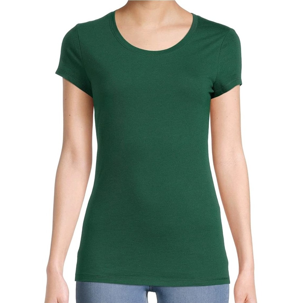 No Boundaries Juniors Hunter Lodge Cartoon Scoop Neck T-Shirt Medium